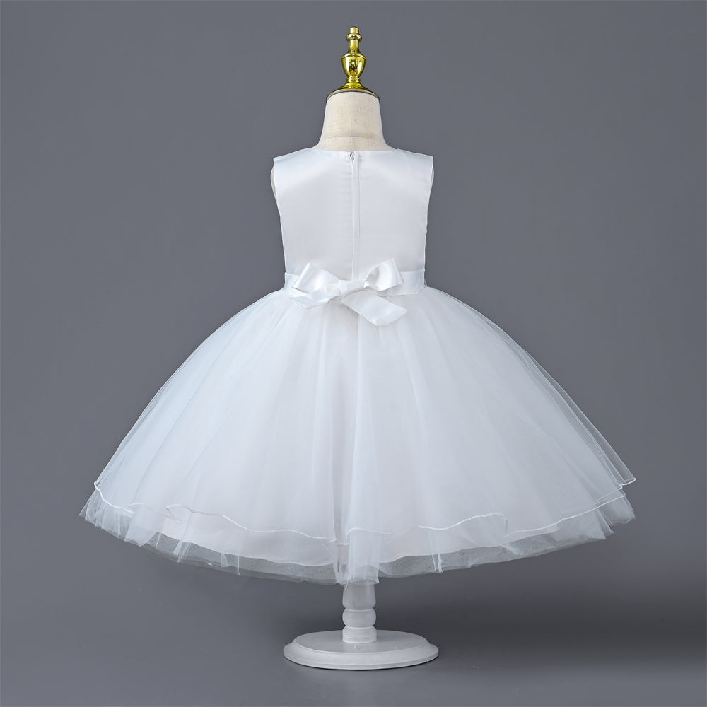 CC-903 3 to 9Years Old  Girl Gorgeous Princess Party Dress for Kids Birthday