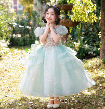 2-14 Years Ankle-length Dresses Outong 2-14 Years Ankle-length Dresses Outong