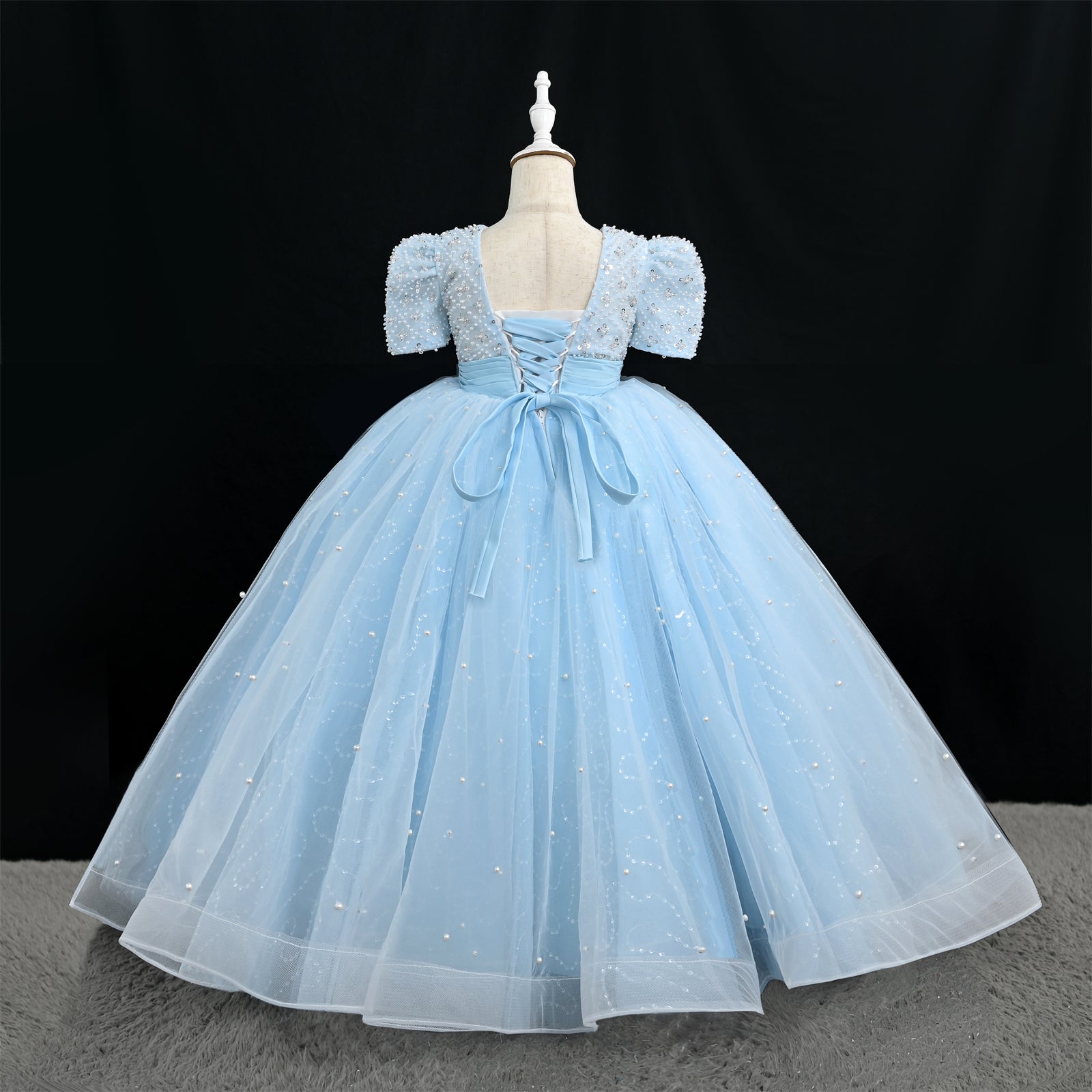 OM4062 Princess Dress for Girls | Flower Girl, Communion & Birthday Pa Outong OM4062 Princess Dress for Girls | Flower Girl, Communion & Birthday Pa Outong